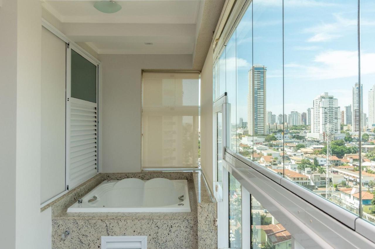 Apartamento De 1 Quarto Com Vista Para O Parque Vaca Brava E Com Jacuzzi No Setor Bueno - El1802 Goiânia Dış mekan fotoğraf