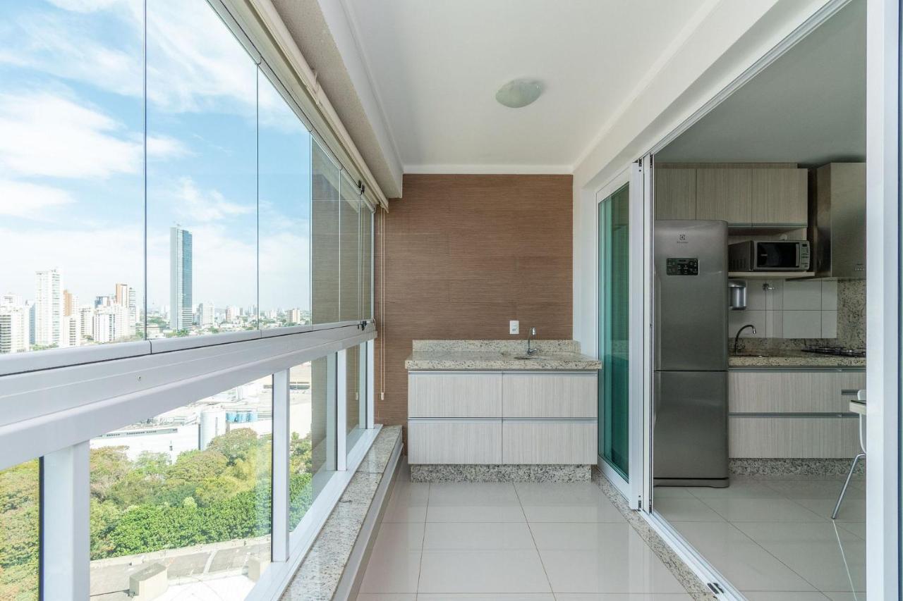 Apartamento De 1 Quarto Com Vista Para O Parque Vaca Brava E Com Jacuzzi No Setor Bueno - El1802 Goiânia Dış mekan fotoğraf