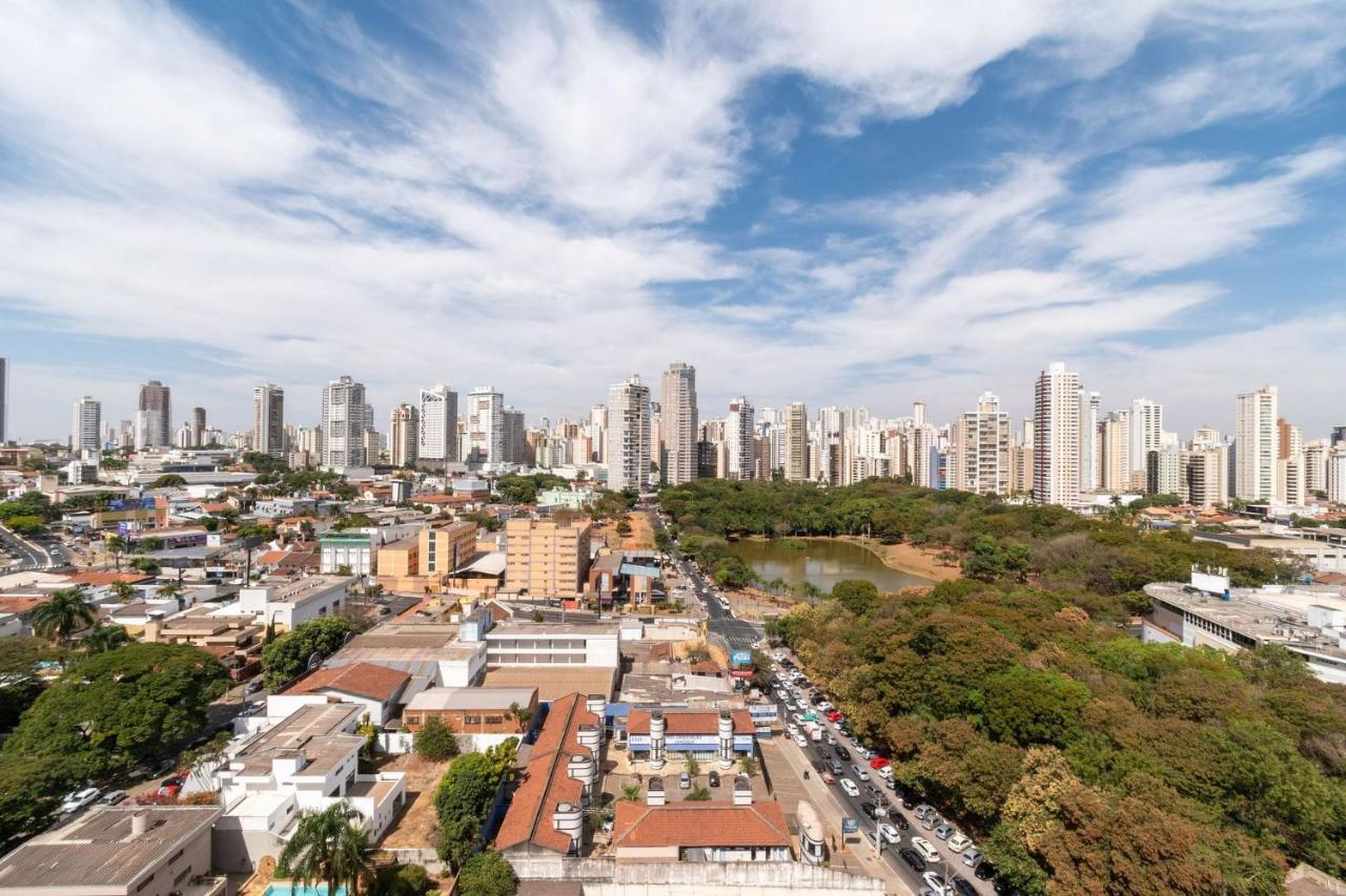 Apartamento De 1 Quarto Com Vista Para O Parque Vaca Brava E Com Jacuzzi No Setor Bueno - El1802 Goiânia Dış mekan fotoğraf