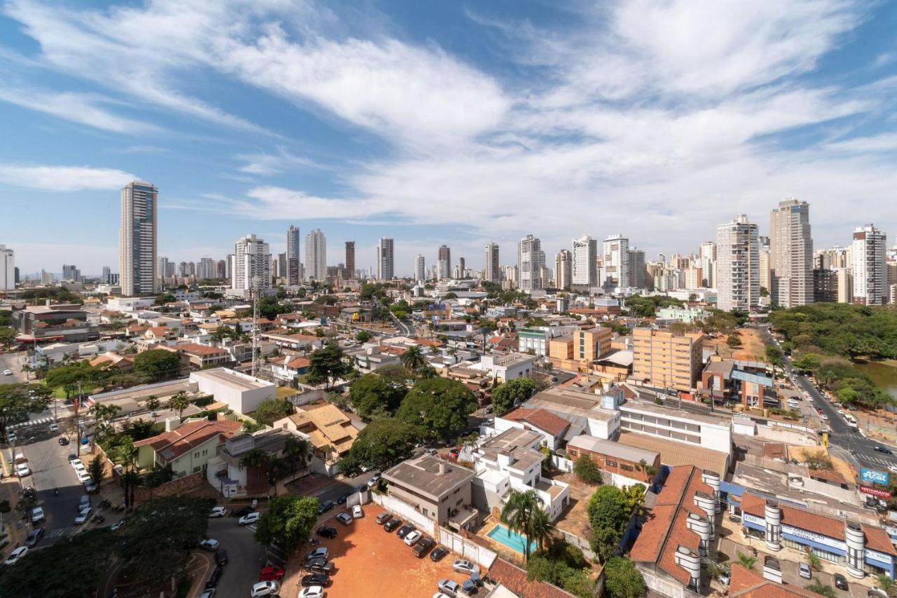 Apartamento De 1 Quarto Com Vista Para O Parque Vaca Brava E Com Jacuzzi No Setor Bueno - El1802 Goiânia Dış mekan fotoğraf