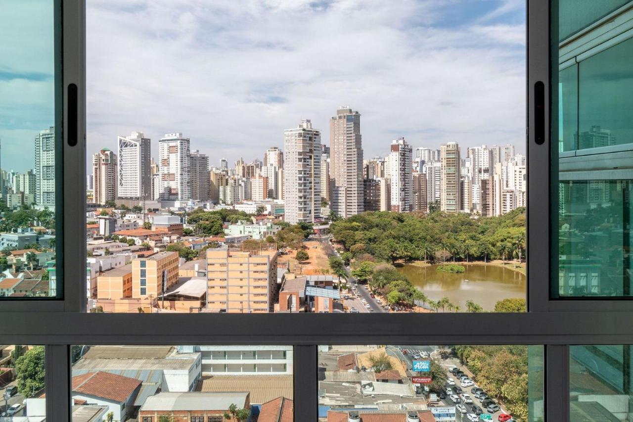 Apartamento De 1 Quarto Com Vista Para O Parque Vaca Brava E Com Jacuzzi No Setor Bueno - El1802 Goiânia Dış mekan fotoğraf